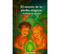 El secreto de la piedra mágica: creadores de mundos: Una aventura de amistad, imaginación y mundos extraordinarios a partir de 8 años
