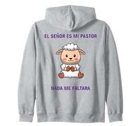 El Señor es Mi Pastor, nada Me faltará. Felpa con Cappuccio
