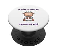 El Señor es mi pastor, nada me faltará. PopSockets PopGrip Adesivo