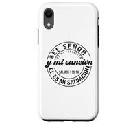 El Señor es mi roca, mi fortaleza y mi libertador Custodia per iPhone XR
