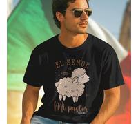 El Senor Mi Pastor Lamb T Shirt Uomo Cotone Estivo Moda Casual Regalo Originale Elegante Qualità Top Offerta Esclusiva Spedizione Rapida Idea Regalo L,M,S,XL,XXL,XXXLAnimale,Fumetto,LettereTessuto in