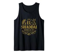 El Shaddai Genesi 17:1 Layered Text Christian Canotta