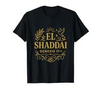 El Shaddai Genesi 17:1 Layered Text Christian Maglietta