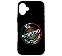 El Sobrino Mas Chingon Matchin Couple Mexicans Roots Custodia per iPhone 16 Plus