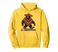 El Squatcho Grande Piede Cinco De Mayo Felpa con Cappuccio