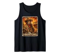 El Squatcho The Outlaw Retro Bigfoot Western Canotta
