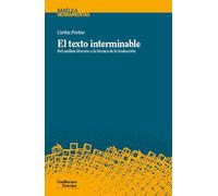 El texto interminable: Del análisis literario a la técnica de la traducción