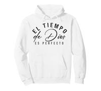 El Tiempo de Dios es Perfecto Felpa con Cappuccio