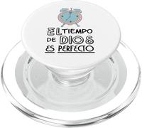 El tiempo de Dios siempre es perfecto, Bible Verse Sayings PopSockets PopGrip per MagSafe