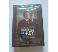 El Vignette del Re Colin Firth Geoffrey Rush DVD Spagnolo Inglese Reg 2 Nuovo Am
