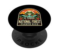 El Yunque National Forest Camicia Wildlife Puerto Rico PopSockets PopGrip Adesivo