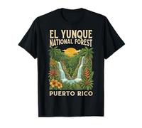 El Yunque National Forest Puerto Rico Foresta Pluviale Maglietta