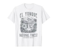El Yunque National Forest Puerto Rico Foresta Pluviale Maglietta