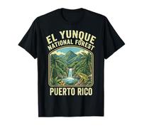 El Yunque National Forest Puerto Rico Foresta Pluviale Maglietta