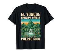 El Yunque National Forest Puerto Rico Foresta Pluviale Maglietta