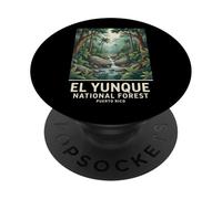El Yunque National Forest Puerto Rico Foresta Pluviale PopSockets PopGrip Adesivo