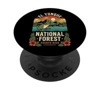 El Yunque National Forest Puerto Rico Foresta Pluviale PopSockets PopGrip Adesivo