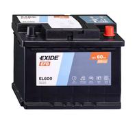 EL600 ExideBatteria EFB Start & Stop Auto 60 Ah 640 A Positivo Destra
