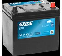 Batteria avviamento EXIDE EL604 compatibile con MAZDA TOYOTA