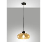 FABAS LUCE Ela lampada a sospensione E27 1 x 60 W Ø27 cm, 3489-40-125, Ela [Lampade per Interni > Lampade a Sospensione]