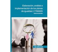 Elaboración, análisis e implementación de los planes de igualdad. Nivel superior. CTRI0005
