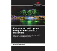 Elaboration and optical study of BaCO¿-RE¿O¿ materials: Elaboration and characterization of BaCO3- RE2O3 materials for optical applications