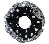 Elaborato Cravatta per capelli increspata per le donne anelli bella striscia scrunchies corda multistrato