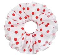 Elaborato Cravatta per capelli increspata per le donne anelli bella striscia scrunchies corda multistrato