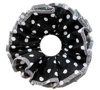 Elaborato Cravatta per capelli increspata per le donne anelli per capelli bella striscia scrunchies multi strato corda per capelli cravatta per capelli