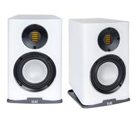 Elac Carina BS 243.4 bianco satinato (confezione da 2) - Diffusore da scaffale, 2, 100 W, Bass-reflex, 6 ohm