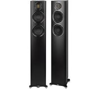 Elac Carina FS 247.4 nero satinato (confezione da 2) - Diffusore a colonna, 120 W, Bass-reflex, 6 ohm