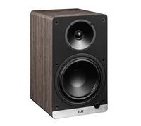 ELAC Debut ConneX DCB 61 - Altoparlanti per la riproduzione audio via HDMI, USB, Phono e Bluetooth, suono eccellente e design di alta qualità, 1 set di altoparlanti attivi, noce