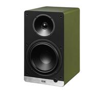 ELAC DCB61 Olive - Altoparlante compatto Debut ConneX, scatole per riproduzione audio via HDMI, USB, Phono e Bluetooth, suono eccellente e design di alta qualità, 1 set di altoparlanti attivi