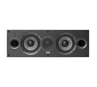 ELAC Debut 2.0 C5.2 - Altoparlante C5.2 per riproduzione musicale tramite impianto stereo, sistema audio surround 5.1, suono eccellente e design di alta qualità, altoparlante a 2 vie, colore: Nero