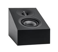 ELAC Debut 3.0 DA43-BK - Altoparlanti da parete con tecnologia Atmos, in frassino nero (coppia), tweeter a cupola in alluminio da 2,5 cm e woofer in fibra aramidica da 4", bass reflex a 2 vie,