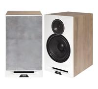Elac Debut Reference DBR62 Bianco/quercia (confezione da 2) - Diffusore da scaffale, 2, 120 W, Bass-reflex, 6 ohm