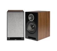Elac Debut Reference DBR62 noce/nero (confezione da 2) - Diffusore da scaffale, 2, 120 W, Bass-reflex, 6 ohm
