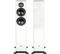 Elac Solano 2.0 FS287.2 bianco laccato (confezione da 2) - Diffusore a colonna, 130 W, Bass-reflex, 4 ohm
