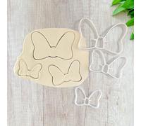 ELACE Stampo per biscotti per biscotti, forme varie, per biscotti, torte, decorazioni, ideale per cottura, artigianato, bambini, dimensioni 7 x 5,5 x 1,5 cm