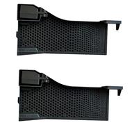 Eladcncmc Set di 2 slot filtro stazione base facile da pulire spazzare robot base filtro rete riutilizzabile staffa lavello rete