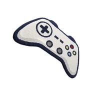 Eladcncmc Tappetino da bagno a forma di gamepad, tappeto peloso, antiscivolo, per camera da letto o bagno, morbido tappetino assorbente per decorazioni domestiche