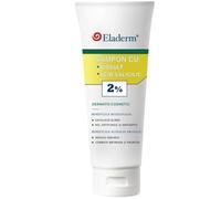 ELADERM Shampoo Zolfo 200ml - Cuoio Capelluto incline alla Psoriasi e Dermatite Seborroica, Capelli Grassi - Acne, Forfora, Croste - Esfoliante Cheratolitico, Riduce Prurito e Croste, Regola il Sebo