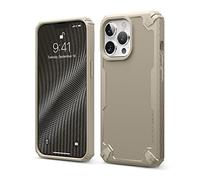 elago Armor Custodia Cover Compatibile con iPhone 13 Pro Case (6.1"), Custodia Protettiva per Impieghi Gravosi, Struttura in Fibra di Carbonio, Design Robusto e Resistente, TPU Premium (Sabbia)
