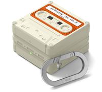 elago Cover a Cassetta per Samsung Galaxy Buds 4/Galaxy Buds 4 Pro, Moschettone Incluso, Compatibile con Ricarica Wireless, Protezione Completa (Bianco Classico)