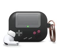 elago Cover AW5 Classic Game Player per AirPods Pro | Design Retrò Console da Gioco, Custodia Protettiva (Nero)