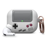 elago Cover AW5 Classic Game Player per AirPods Pro | Design Retrò Console da Gioco, Custodia Protettiva (Grigio Chiaro)