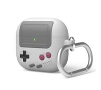 elago Cover AW5 Retrò Console da Gioco per AirPods 4 | Con Moschettone, Custodia