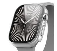 elago Cover Clear Shield Compatibile con Apple Watch 11/10/9/8/7 [42mm] - Protezione Completa, Accesso Completo allo Schermo, Ricarica Diretta, Scudo Trasparente (Trasparente Opaco)