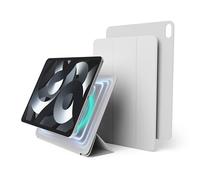 elago Cover Folio Magnetica con Piastra per Superfici Metalliche | per iPad Air 11 (M4/M3/M2), iPad Air 10,9 Pollici 5ª/4ª Gen, iPad Pro 11 1ª Gen e Apple Pencil (Grigio Chiaro)