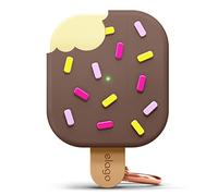 elago Cover Gelato Ice Cream per AirPods 3 | Supporta la Ricarica Wireless, Design Carino, Resistente agli Urti (Cioccolato)